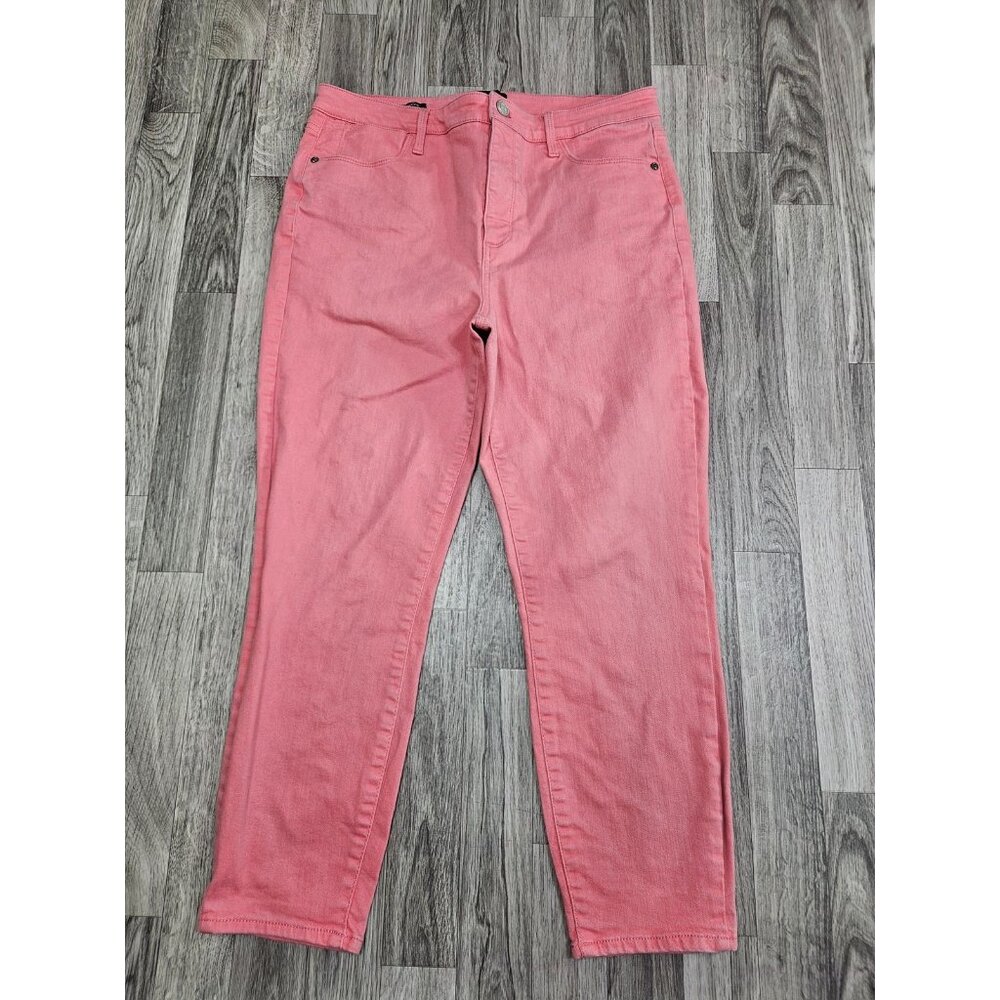 Talbots‎ Jegging Crop Pants Womens 10 Pink Stretch Cropped Jeans Casual Comfort